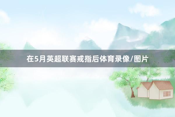 在5月英超联赛戒指后体育录像/图片