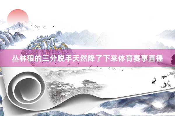 丛林狼的三分脱手天然降了下来体育赛事直播