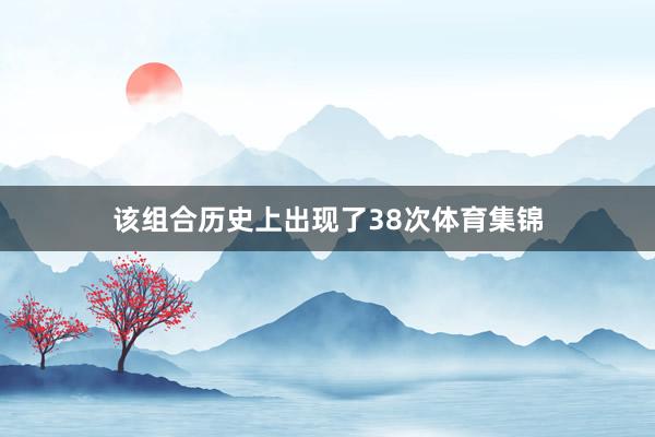 该组合历史上出现了38次体育集锦