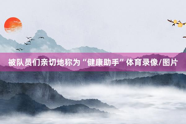 被队员们亲切地称为“健康助手”体育录像/图片