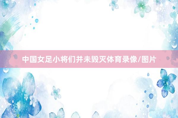 中国女足小将们并未毁灭体育录像/图片
