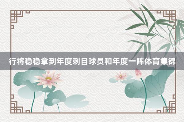 行将稳稳拿到年度刺目球员和年度一阵体育集锦
