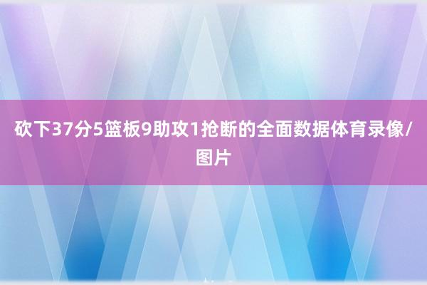 砍下37分5篮板9助攻1抢断的全面数据体育录像/图片