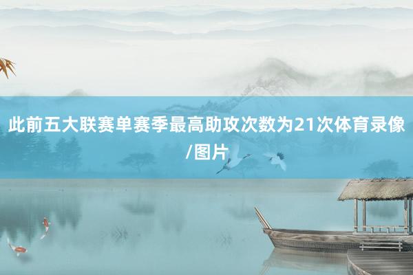 此前五大联赛单赛季最高助攻次数为21次体育录像/图片